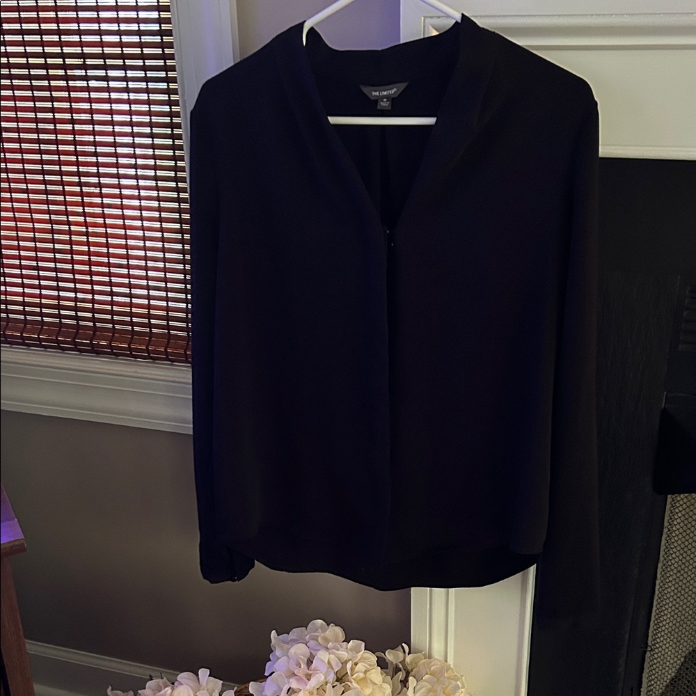 The Limited Classic Black Blouse